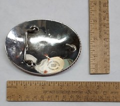 1987 – SCSA – 25-27 – shooting – GERMAN SILVER – BELT BUCKLE – listing # 9564