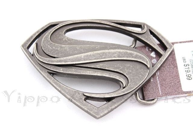Superman Official Novelty Metal Belt Buckle