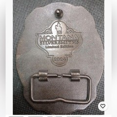 Pendleton Whisky 2024 « Let&rsquo;ter Buck » Limited Edition Gold and Black Belt Buckle