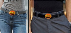 Reese&rsquo;s Peanut Butter Cups Belt Buckle Pewter Metal Limited Edition