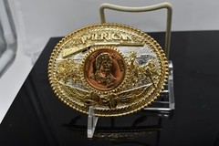 AWARD DESIGN MEDALS SILVERSMITH COLLECTION AN AMERICAN JOHN WAYNE GOLD SILVER PL