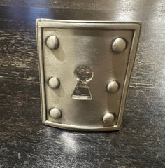 Keyhole 1976 Vintage Belt Buckle, Pewter Buckle by Great American Product – New