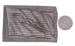 Vintage Don’t Tread On Me 1776-1976 Belt Buckle Bergamot Brass Works USA