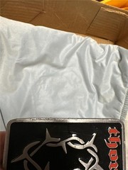 Vintage Thorn Belt Buckle Rock Band?