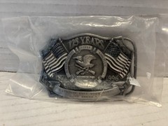 NRA National Rifle Association Of America 125 Years Belt Buckle Vintage 1996 New