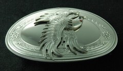 MADE BY ORDER MEN BELT BUCKLE HANDMADE STAINLESS STEEL EAGLE
