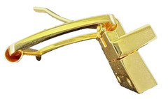 Reversible ROLLER Belt Buckle GOLD PLATED Tone Buckle fit&rsquo;s 7/8 inch (22mm)