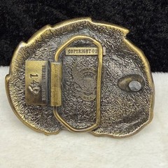 Vintage Hawaii Belt Buckle Palm Tree Travel Vacation Beach