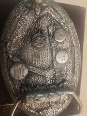 Vintage Bergamot Belt Buckle T149 1984 USA made,