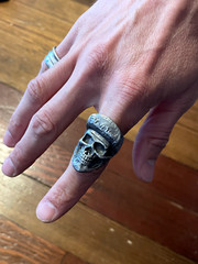 Fourspeed Metalwerks Pewter Hell Yeah Beer Ring Size 11