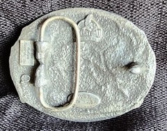 Siskiyou 1994 End of the Trail Belt Buckle Indian on a horse