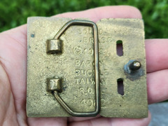 VINTAGE BELT BUCKLE~BILL~NAME~SOLID BRASS~BARON 1978 TAIWAN 2-3/8 x 2&Prime;