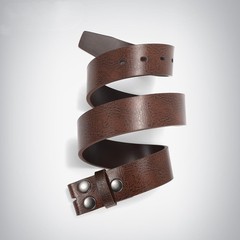 JASGOOD Mens Western Belt Strap Without Fits waist size 31&Prime;-35&Prime;, D-coffee