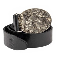 Capricorn german silver belt buckle, Sea Goat Horoscope Astrological Zodiac Sign