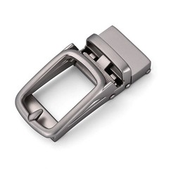 Men Alloy Automatic Buckle Casual Ratchet Belt Buckle 2.2-2.4cm Wide Belts Multi