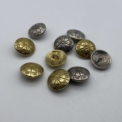 Brass Round Sewing Button Clothing Classic Button DIY lot