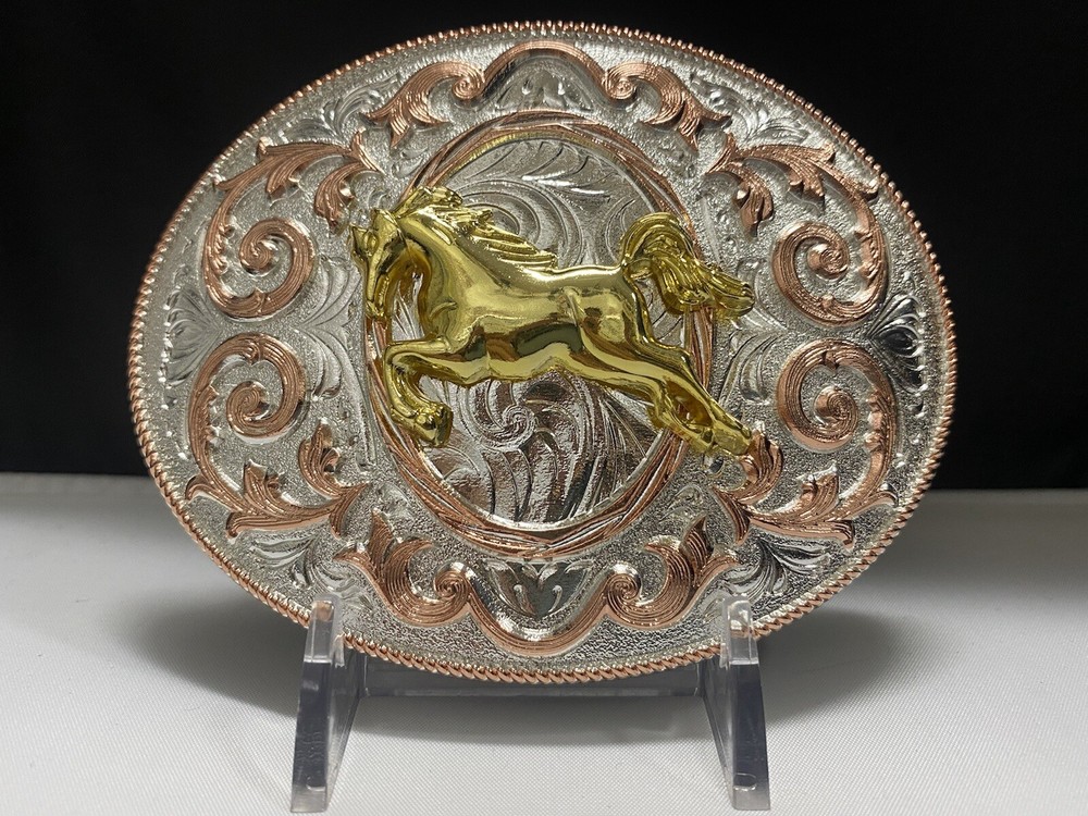 Horse western style Cowboy buckle Hebilla Vaquera Con Caballo Cowboy Cowgirl
