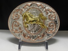 Horse western style Cowboy buckle Hebilla Vaquera Con Caballo Cowboy Cowgirl
