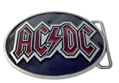 Brand New AC/DC Rock Band Belt Buckle Back in Black