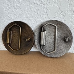 Two Texaco Safety Jamboree 1982 Belt buckles