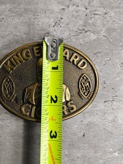 Vintage King Edward Cigars Belt Buckle