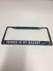 Tennis is My Racket License Plate Frame