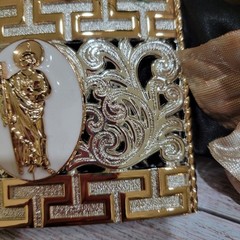 Saint jude San Judas Western belt Buckle Rose Gold Silver Heavy Zinc Alloy