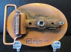 Anixter Mining Cable Specialists Trademark Logo Belt Buckle USA Industrial IL