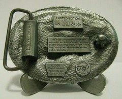 Clay County Fair Spencer Iowa 2006 Covered Wagon Farm & Ag Belt Buckle Ltd Ed