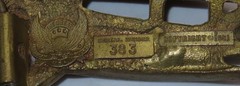 Great American Buckle Co Biplane Brass Belt Buckle