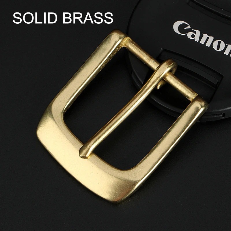Brass Solid Belt Buckles Tongue Pin Belt Buckle Fits For 1.5 INCHES Belt New