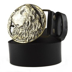Cocker Spaniel brass belt buckle, Cocker Spaniel dog head, Hunting dog buckle