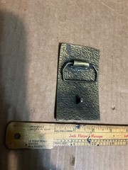 Used Metal Alloy Colt Trade Mark Revolvers The World’s Right Arm Belt Buckle