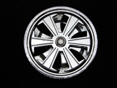 RB01101 REALLY COOL **SPINNING RIM** CAR & AUTO BELT BUCKLE