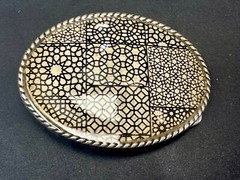 Trippy Multi Pattern Design What I Call Retro Wallpaper Belt Buckle By Ivan