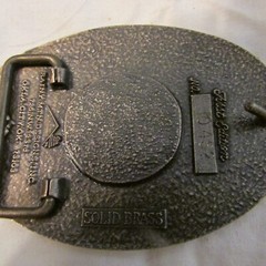 John Wayne Belt Buckle – Solid Brass – Men’s – 1st Edition