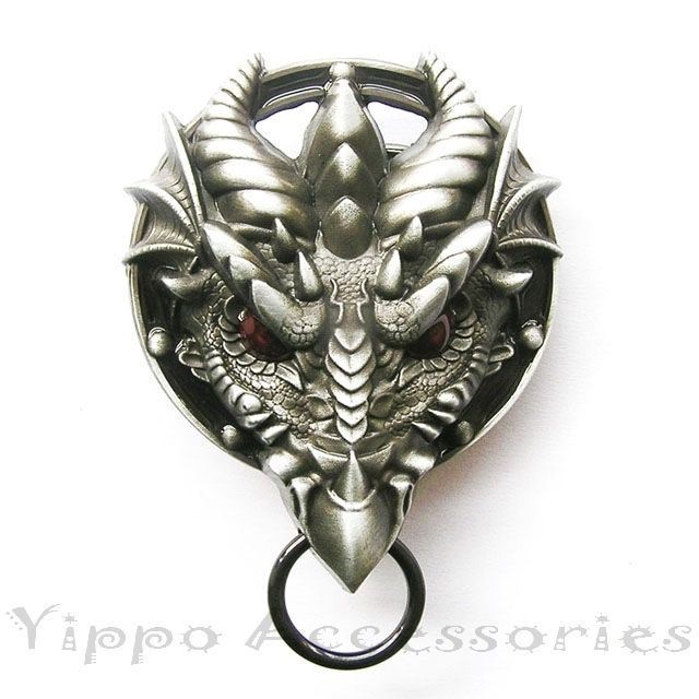 Dragon Head Western Metal Fashion Belt Buckle