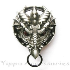 Dragon Head Western Metal Fashion Belt Buckle
