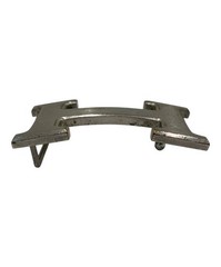 Authentic HERMES Constance H-buckle Silver-Tone Men/Women #3078