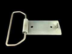 No Logo Artist Grade 2&Prime; Belt Buckle Blank Snap On Flat Hardware DIY