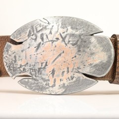 Oval Belt Buckle with Break Edges – Heavy Duty Urban Look Sport Design