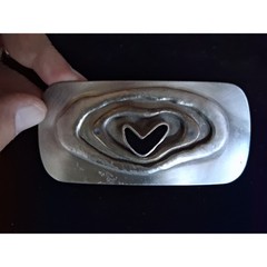 Sliver Tone Belt Buckle