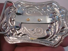 VINTAGE HORSE THEME BELT BUCKLE – GW-17