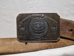 Vintage Committee of Vigilance San Francisco 1856 Belt Buckle