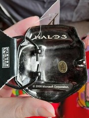 Halo 3 Belt Buckle Hot Topic Bioworld Merchandising Bungie Xbox 360 from 2008