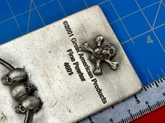 Rock Star 2001 Great American Products Statement Novelty Vintage Belt Buckle