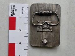 Vintage GEEKY Space Shuttle Belt Buckle The BUCKLE CONNECTION 1980 NASA
