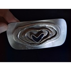 Sliver Tone Belt Buckle