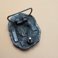 American Biker belt buckle made in the USA ba-425 metal