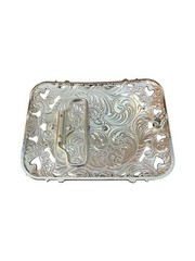Western Style Saint Jude Buckle Hebilla Vaquero San Judas
